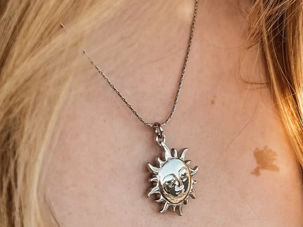 Laguna Treasures Laguna Treasures Oceaan Ketting Zon & Maan Zilver