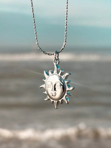 Laguna Treasures Laguna Treasures Oceaan Ketting Zon & Maan Zilver