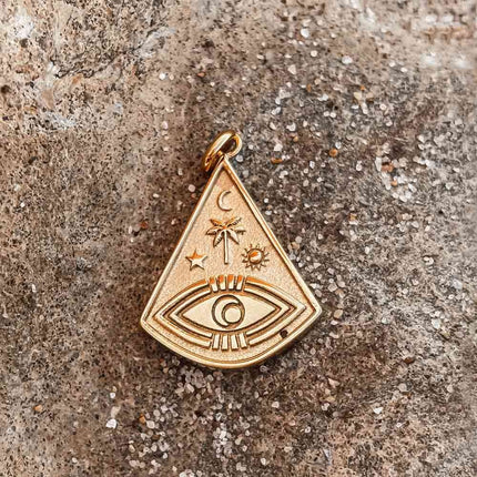 Laguna Treasures Laguna Treasures Ocean Eye Hanger Goud