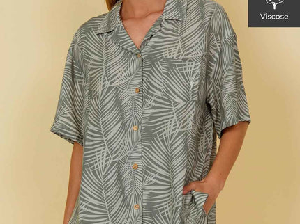 Lightning Bolt Lightning Bolt Dames Tropical Earth Shirt