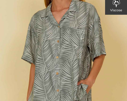Lightning Bolt Lightning Bolt Dames Tropical Earth Shirt