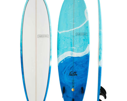 Modern Modern Falcon PU - FCS II - 3 Fin - Blue Swirl FACTORY SECOND