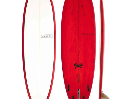 Modern Modern Love Child PU - FCS II - 4 + 1 Fin FACTORY SECOND 6'8 Red Tint