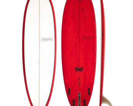 Modern Modern Love Child PU - FCS II - 4 + 1 Fin FACTORY SECOND 6'8 Red Tint