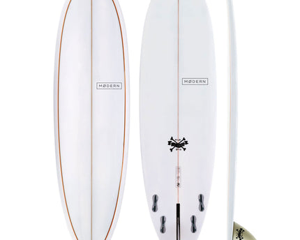 Modern Modern Love Child PU Grey Org Pinlines 6'8'' LIMITED