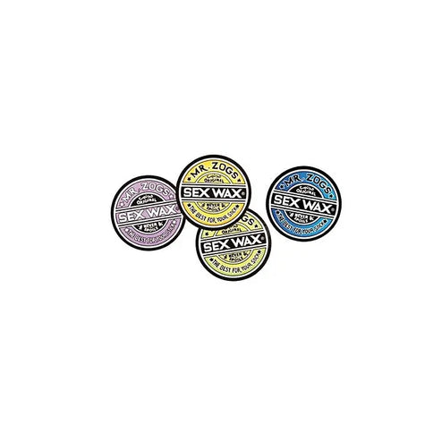 Mr. Zog's Sex Wax Sex Wax 3' Original Logo Sticker Rond