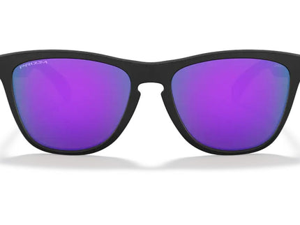 Oakley Oakley Frogskins Matte Black Prizm Violet Zonnebril