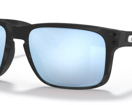Oakley Oakley Holbrook Matte Black Camo Prizm Deep Water Polarized Zonnebril