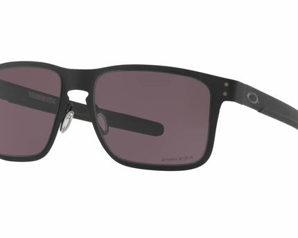 Oakley Oakley Holbrook Metal Matte Black Prizm Grey Sunglasses