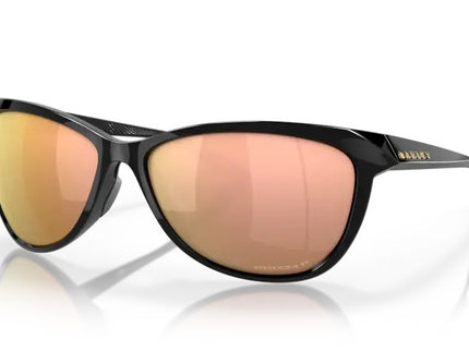 Oakley Oakley Pasque Polished Black Prizm Rose Gold Polarized Zonnebril