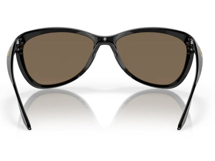 Oakley Oakley Pasque Polished Black Prizm Rose Gold Polarized Zonnebril