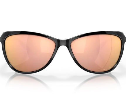 Oakley Oakley Pasque Polished Black Prizm Rose Gold Polarized Zonnebril