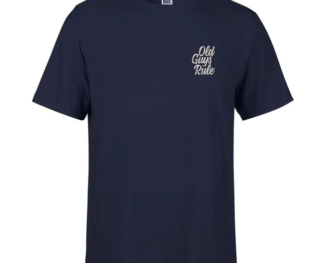 Old Guys Rule Old Guys Rule It Took Decades Tee II Navy