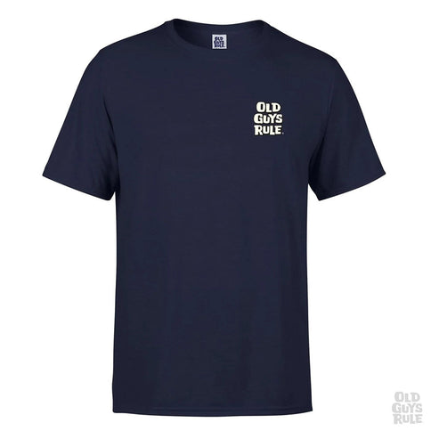 Old Guys Rule Old Guys Rule Parking Lot T-shirt III Navy