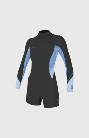 O'Neill O'Neill Dames Bahia 2/1 LS Spring Wetsuit Chambry Blue