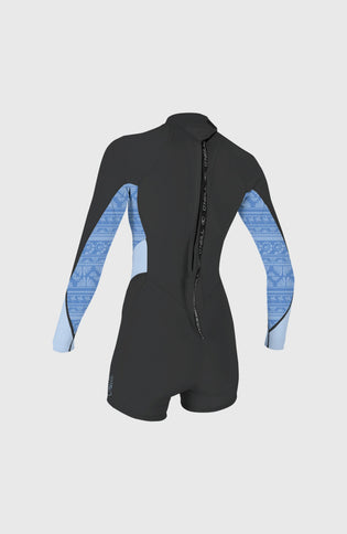 O'Neill O'Neill Dames Bahia 2/1 LS Spring Wetsuit Chambry Blue