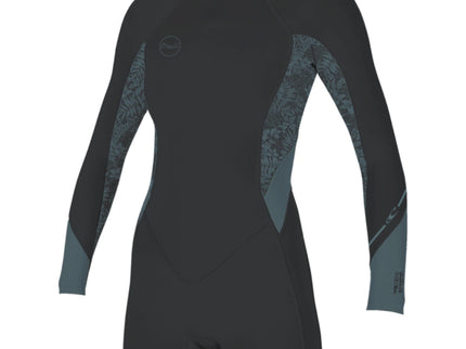 O'Neill O'Neill Dames Bahia 2/1 LS Spring Wetsuit Steel Shade