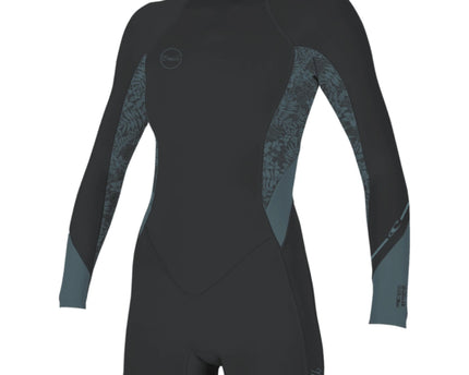 O'Neill O'Neill Dames Bahia 2/1 LS Spring Wetsuit Steel Shade