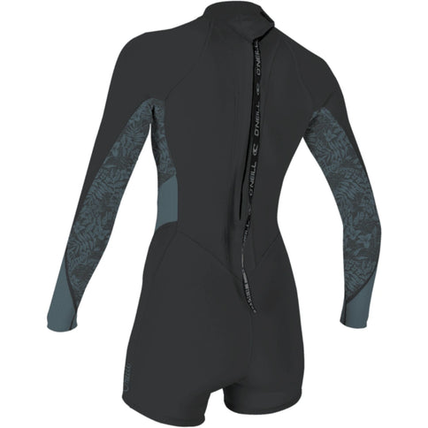 O'Neill O'Neill Dames Bahia 2/1 LS Spring Wetsuit Steel Shade
