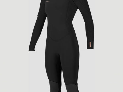 O'Neill O'Neill Hyperfreak 5/4+ Dames Hooded Wetsuit – Black