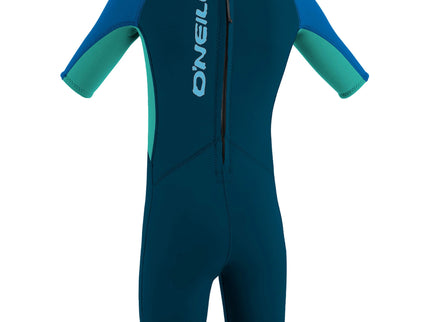 O'Neill O'Neill Reactor 2/2 Kinder Shorty Wetsuit Slate Aqua