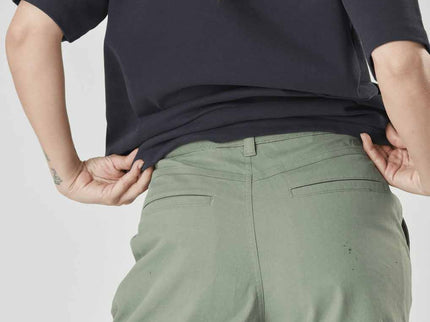 Picture Organic Clothing Picture Dames Anjel Chino Shorts Green Spray
