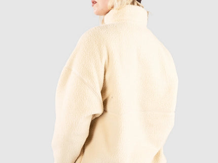 Picture Organic Clothing Picture Dames Cylla 1/4 Zip Fleece Wood Ash