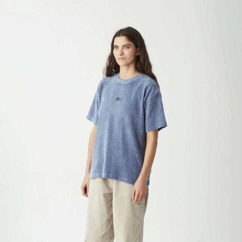 Picture Organic Clothing Picture Dames Laikko Velours Tee Stonewash