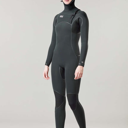 Picture Organic Clothing Picture Dome 5/4 Dames Hooded Wetsuit – Black