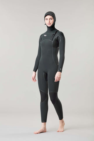Picture Organic Clothing Picture Dome 5/4 Dames Hooded Wetsuit – Black
