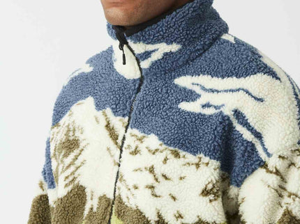 Picture Organic Clothing Picture Heren Hafdals Zip Fleece Cloudy Landscape Sherpa