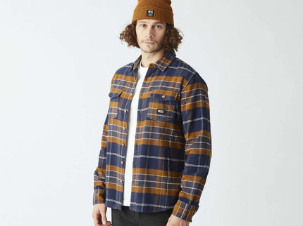 Picture Organic Clothing Picture Heren Hillsboro Shirt Patriot Blue