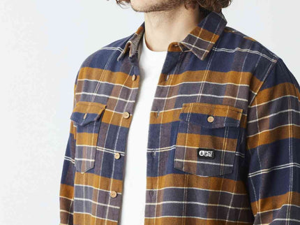 Picture Organic Clothing Picture Heren Hillsboro Shirt Patriot Blue