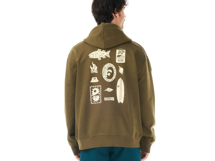 Picture Organic Clothing Picture Heren Idey Hoodie Tobacco