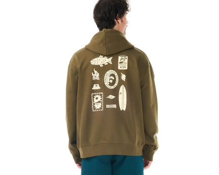 Picture Organic Clothing Picture Heren Idey Hoodie Tobacco