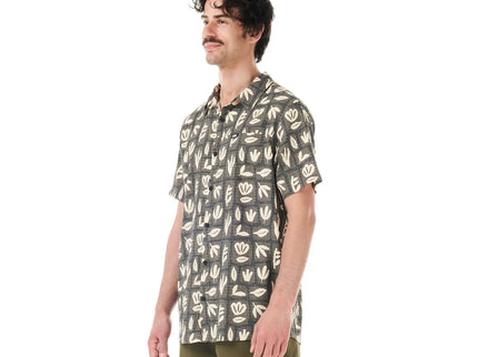 Picture Organic Clothing Picture Heren Klivox Printed Shirt Cedar Leaf