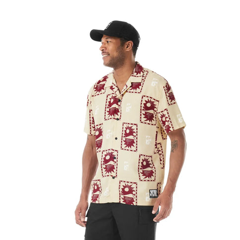 Picture Organic Clothing Picture Heren Mareeba Printed Shirt Postal Print
