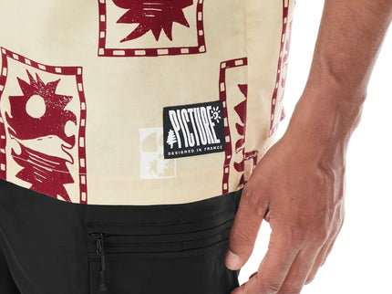 Picture Organic Clothing Picture Heren Mareeba Printed Shirt Postal Print