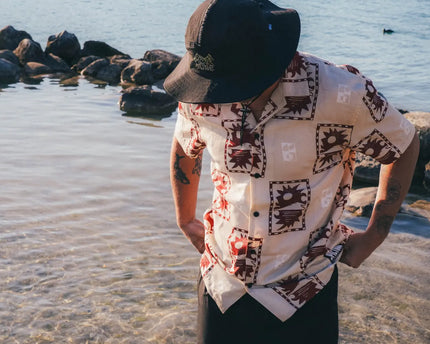 Picture Organic Clothing Picture Heren Mareeba Printed Shirt Postal Print