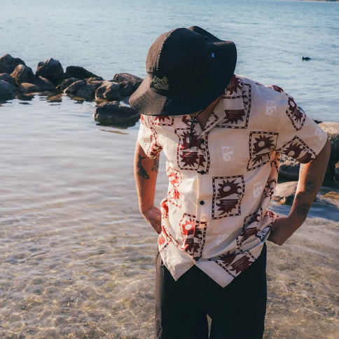 Picture Organic Clothing Picture Heren Mareeba Printed Shirt Postal Print