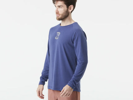 Picture Organic Clothing Picture Heren Maribo LS Surf Tee Deep Water