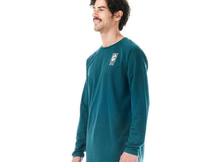 Picture Organic Clothing Picture Heren Maribo LS Surf Tee Deep Water