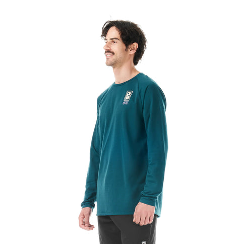 Picture Organic Clothing Picture Heren Maribo LS Surf Tee Deep Water