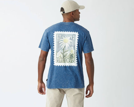 Picture Organic Clothing Picture Heren Natamo Tee Serenity Blue Washed