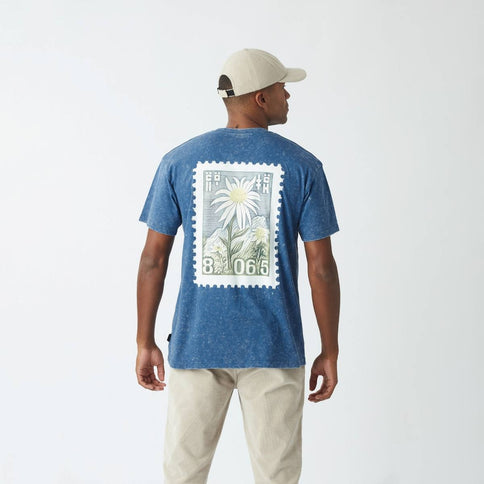 Picture Organic Clothing Picture Heren Natamo Tee Serenity Blue Washed