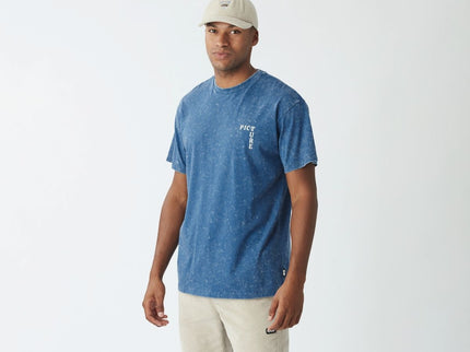 Picture Organic Clothing Picture Heren Natamo Tee Serenity Blue Washed