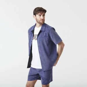 Picture Organic Clothing Picture Heren Nollur SS Shirt Skipper Blue