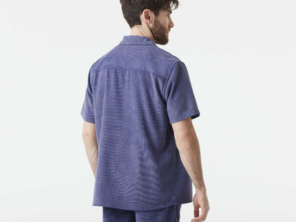 Picture Organic Clothing Picture Heren Nollur SS Shirt Skipper Blue
