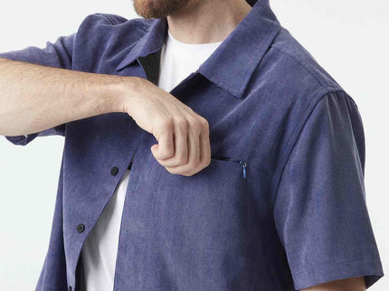 Picture Organic Clothing Picture Heren Nollur SS Shirt Skipper Blue