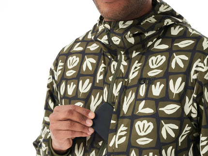 Picture Organic Clothing Picture Heren Scale Printed Jacket Cedar Leaf